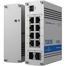 Teltonika TSW200( Промышленный неуправляемый коммутатор + POE)
